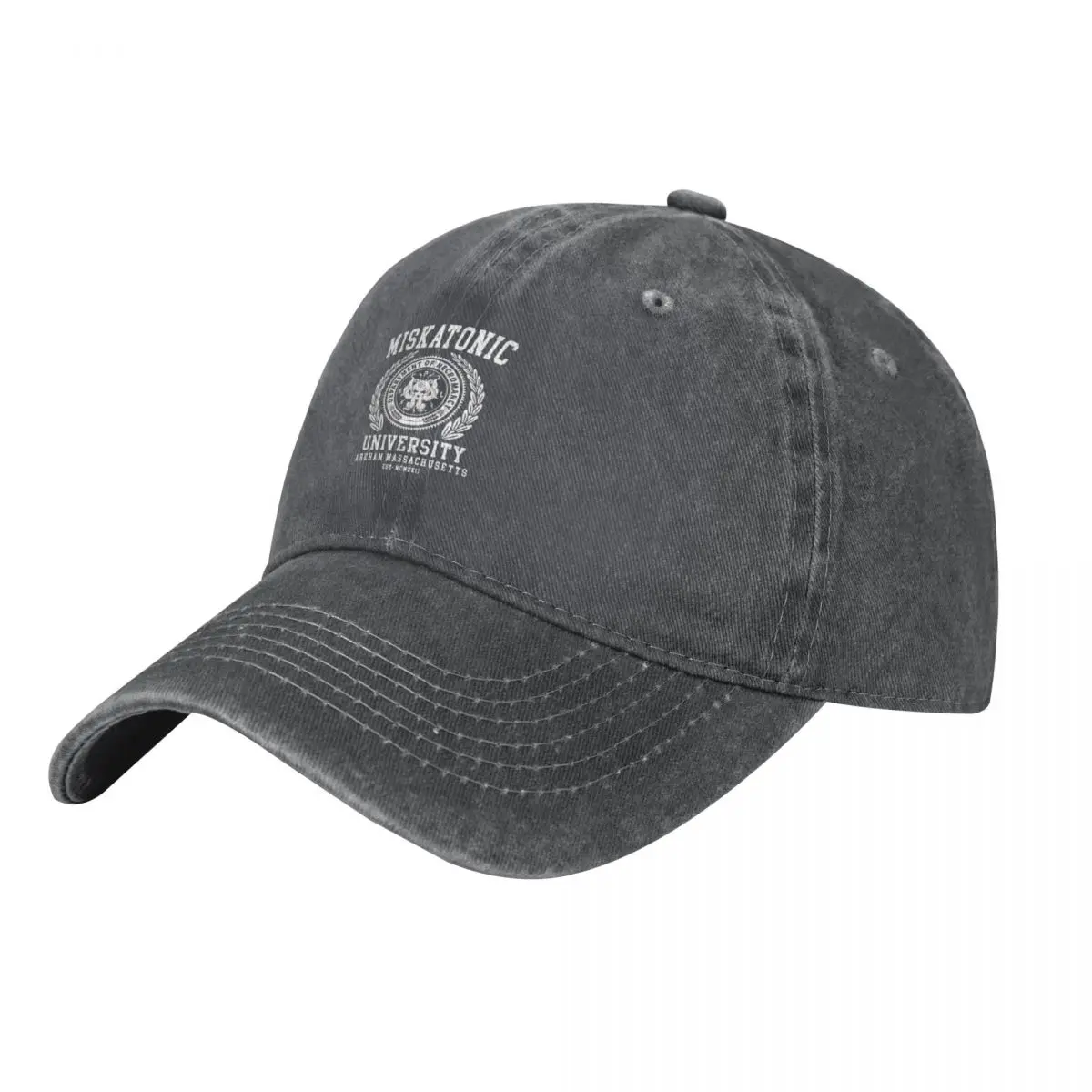 Cap Streetwear Brand - クトゥルフとラヴクラフト - ミスカトニック大学野球帽 面白い帽子 ブランドマンキャップ ダッドハット