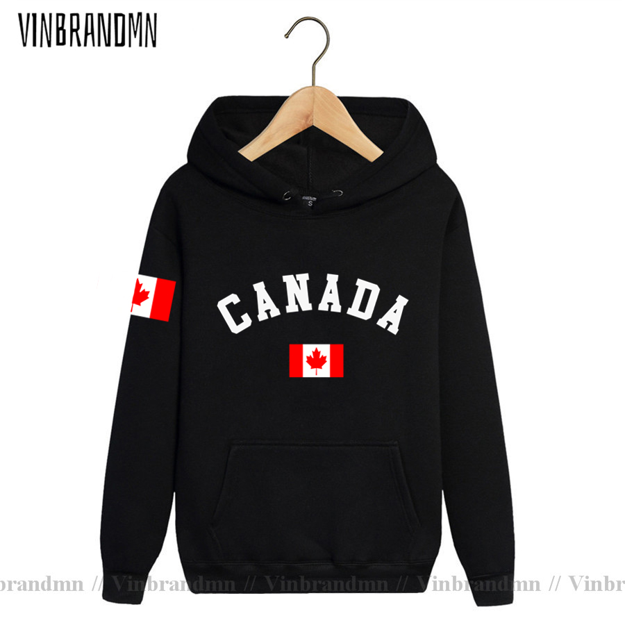 Streetwear Brand Canada - カナダ国旗男性女性トレーナー人気の高品質北米ヒップホップカジュアルストリートフード付きトレーナーブランド服