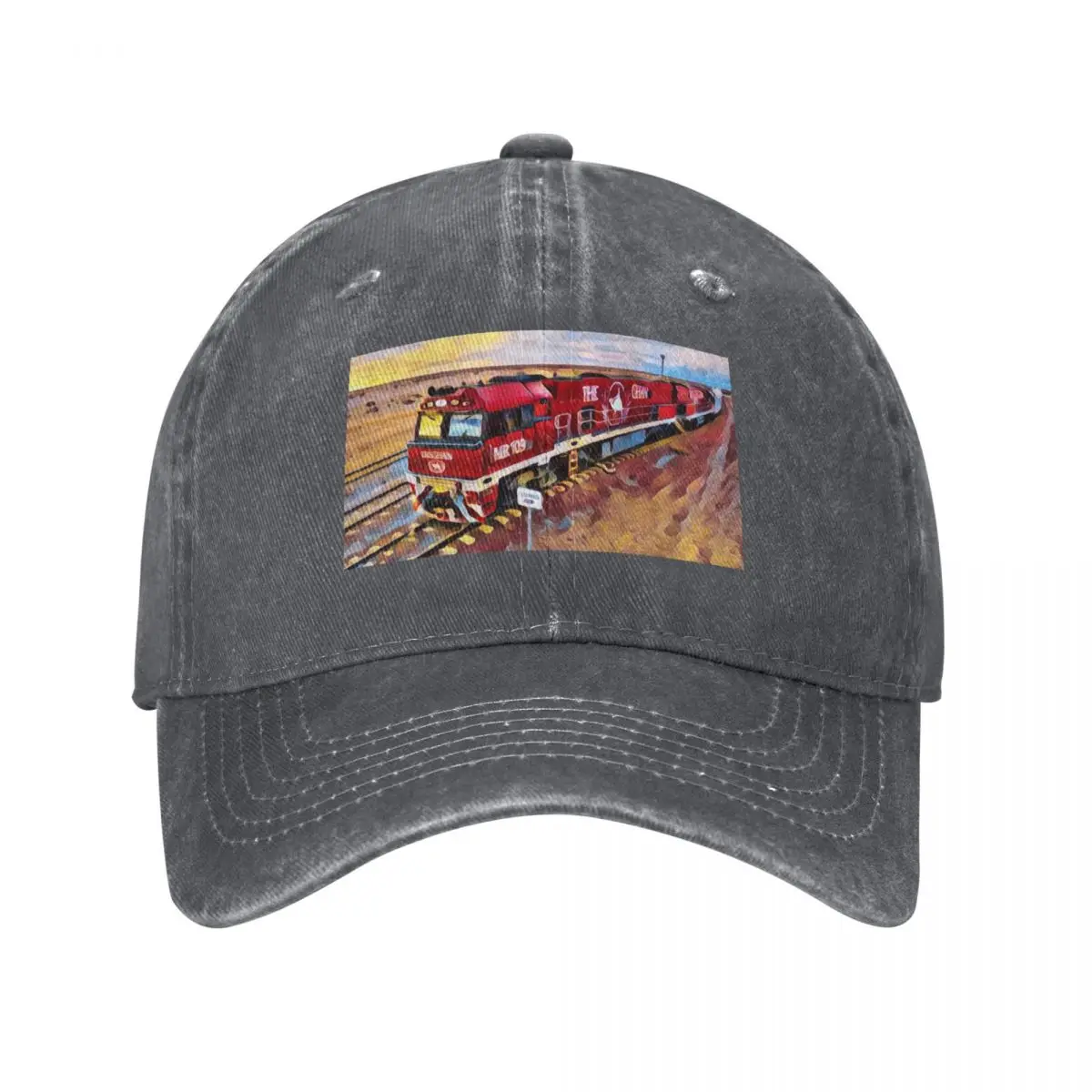 Cap Streetwear Brand - ザ・ガン・トレイン・オーストラリア ベースボールキャップ ハードハット ストリートウェア帽子 高級ブランド ビーチ