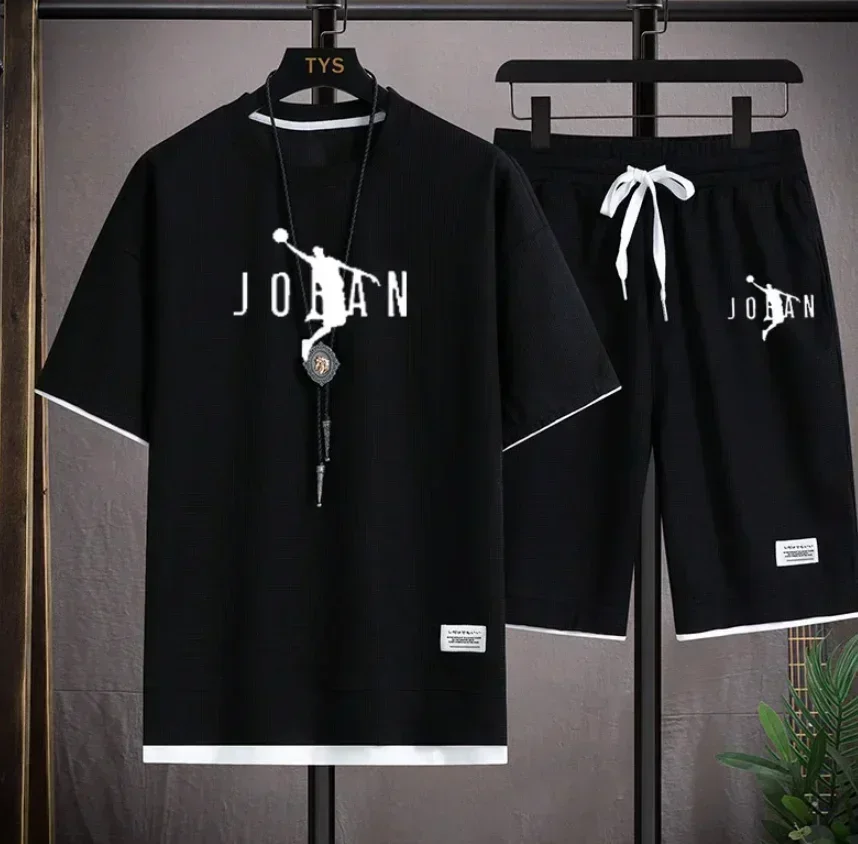 Streetwear Brand Designs - 2026年メンズサマー2ピースセット ファッションデザイナーTシャツ ブレザー ショートパンツスーツ 新品 カジュアルウェア