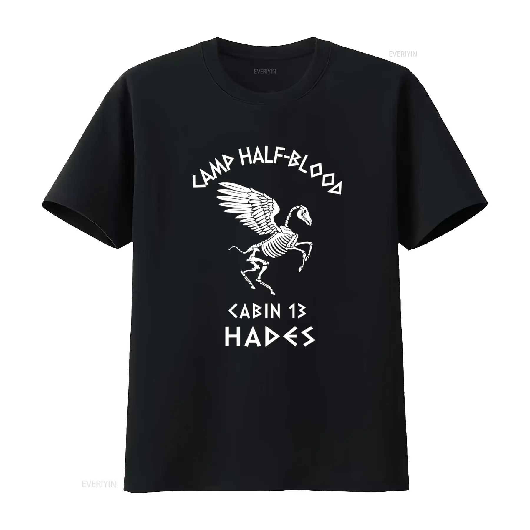 Streetwear Brand T Shirt - キャビン13 キャンプハーフブラッド スケルトン ハデス パーシージャクソン オリンピアンズ