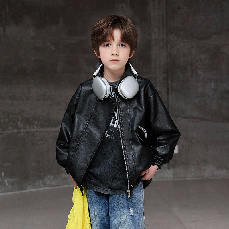 男の子ダークグリーン防水防風コート 2-12Y 子供ブラック - Streetwear Brand Designs のレビューと価格
