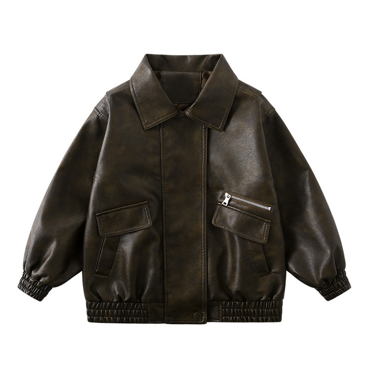 男の子ダークグリーン防水防風コート 2-12Y 子供ブラック - Streetwear Brand Designs のレビューと価格