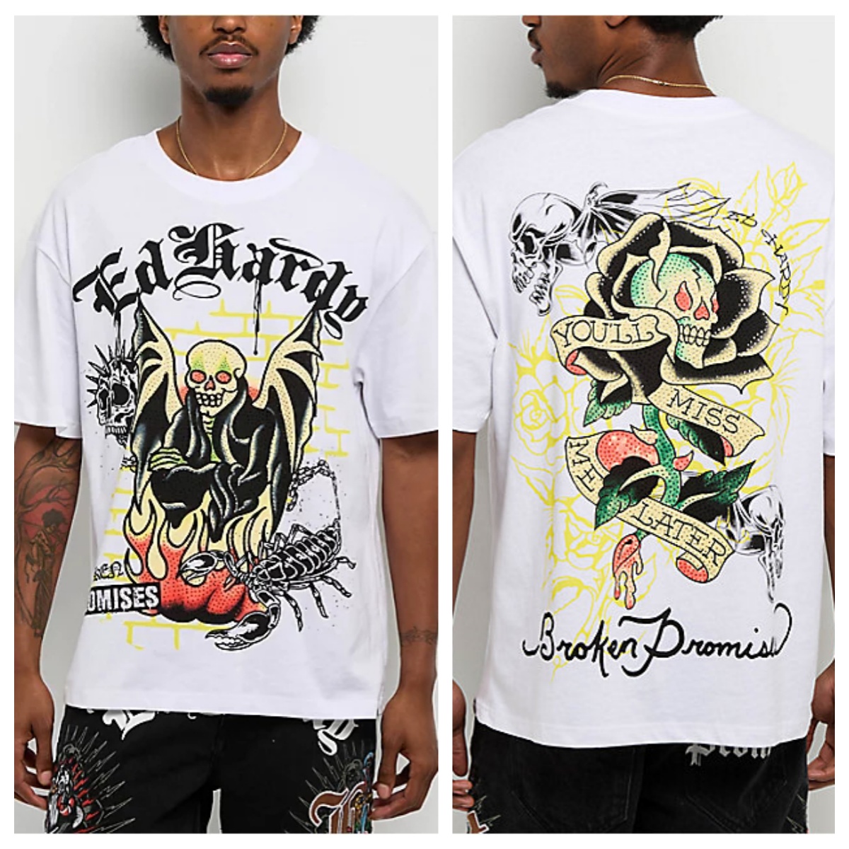 タイガースエドタトゥーアートストリートトレンディブランド T - Streetwear Brand Graphics のレビューと価格