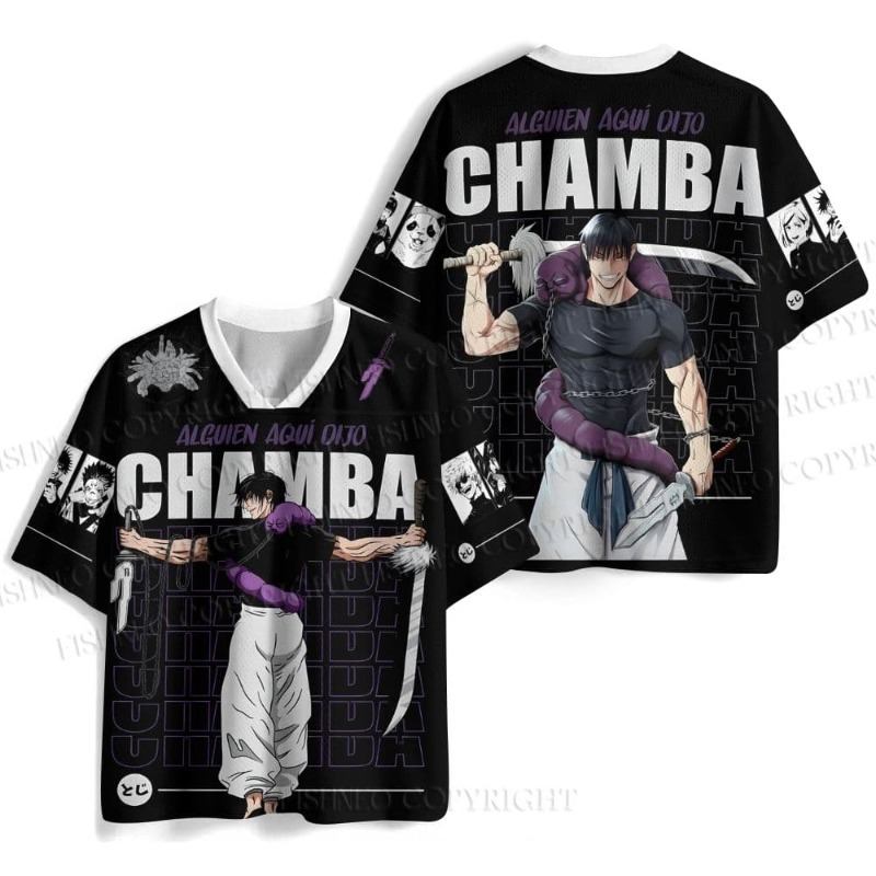 呪術廻戦 伏黒甚爾 Tシャツ メンズ アニメプリント CHA - Streetwear Brand T Shirt のレビューと価格