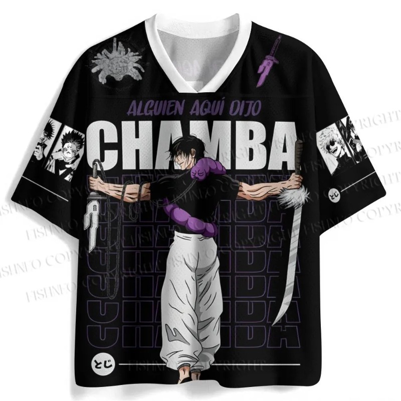 呪術廻戦 伏黒甚爾 Tシャツ メンズ アニメプリント CHA - Streetwear Brand T Shirt のレビューと価格