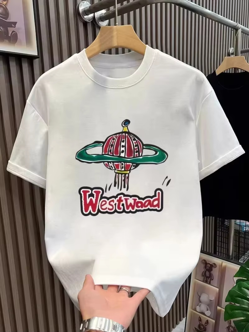 クラシックロゴファッションカジュアルトレンドブランド Tシャ - Streetwear Brand Graphics のレビューと価格