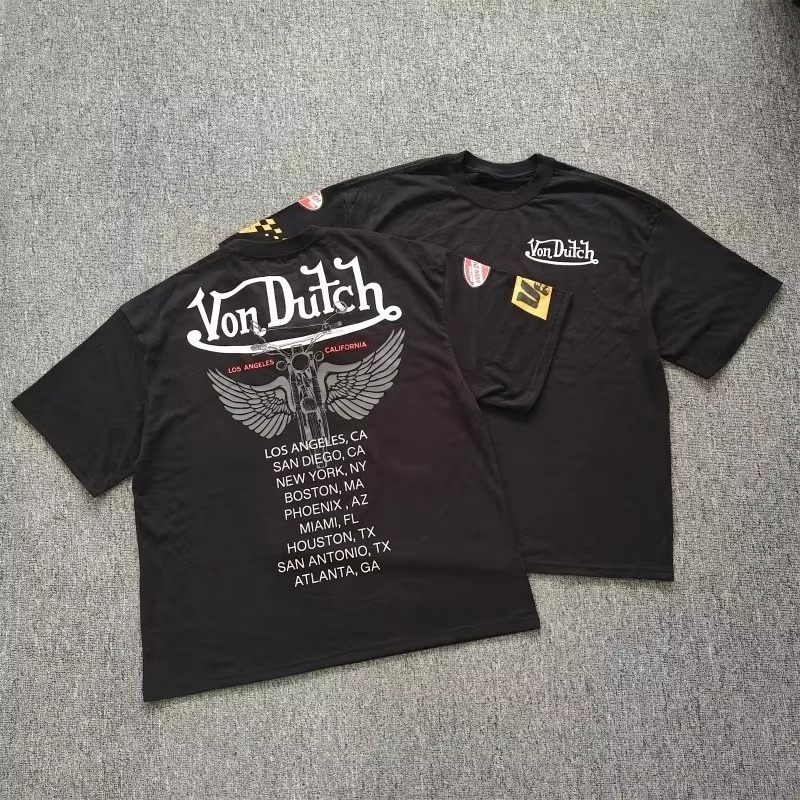 都市バイク文化トレンドブランド Tシャツ コットン グラフィ - Streetwear Brand Graphics のレビューと価格