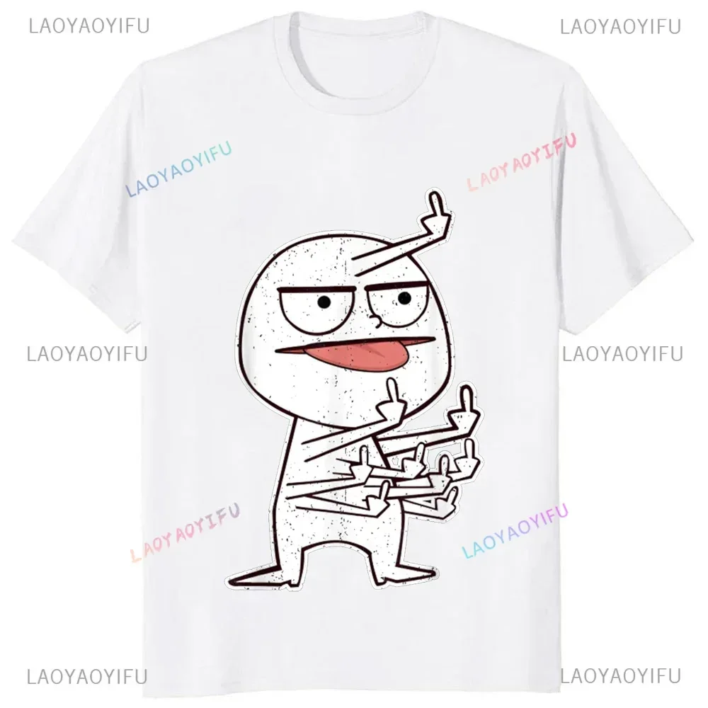 男性用のユーモラスなプリントTシャツ,ミドル丈のビーチウェア - Streetwear Brand T Shirt のレビューと価格