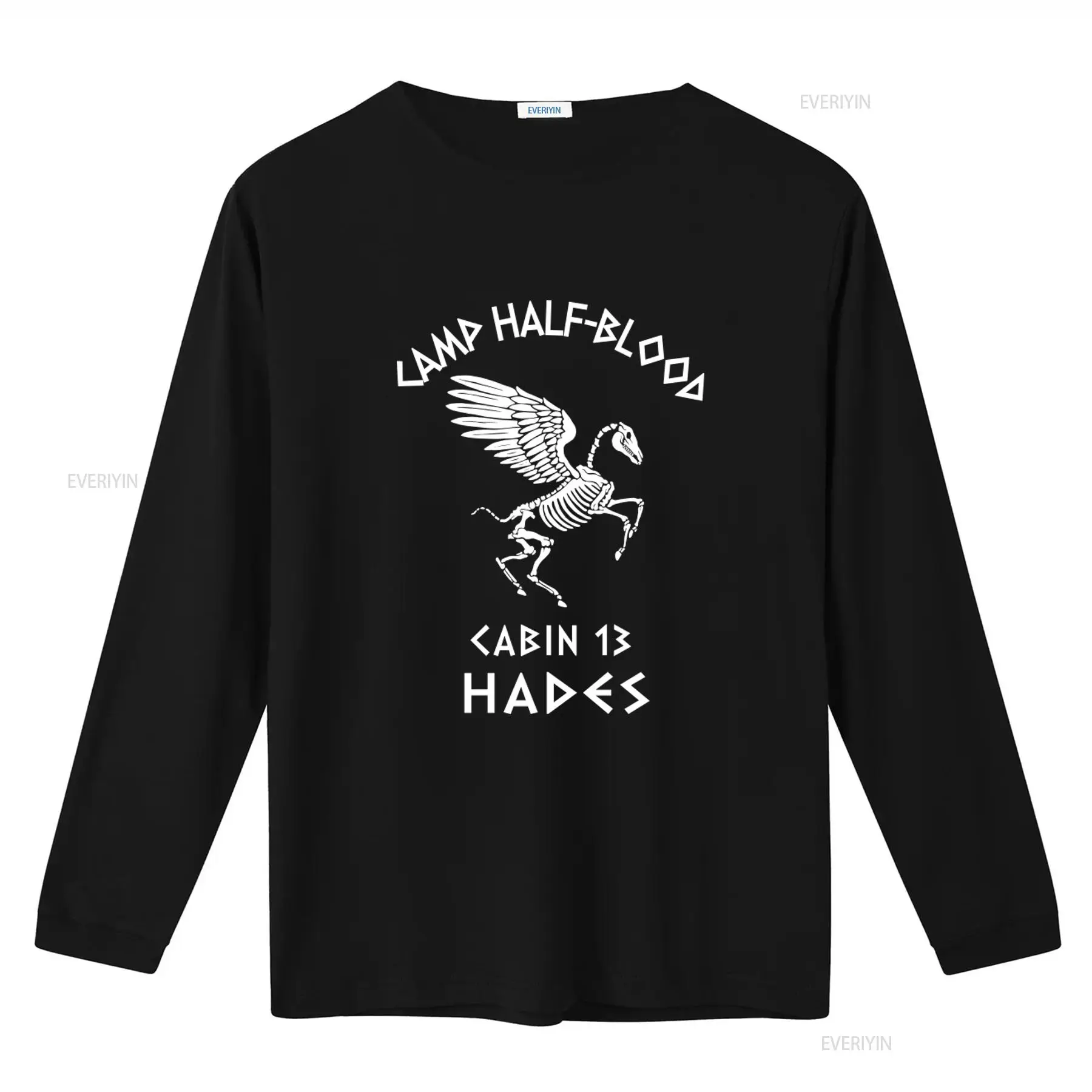 キャビン13 キャンプハーフブラッド スケルトン ハデス パ - Streetwear Brand T Shirt のレビューと価格
